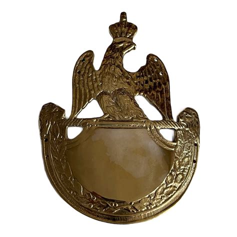 napoleonic french shako plate